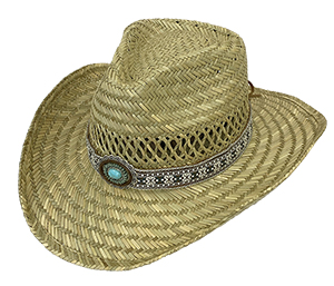 Straw Western Hats